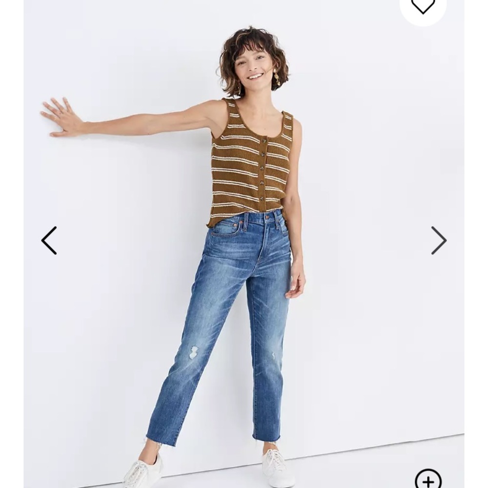 Madewell High-Rise Slim Boyjean